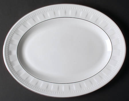 Colosseum Platinum 15" Oval Serving Platter