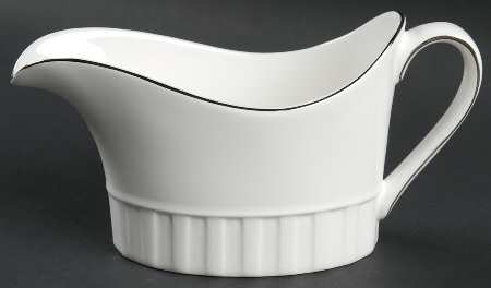Colosseum Platinum Gravy Boat