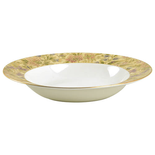 Floral Tapestry Rim Soup Bowl