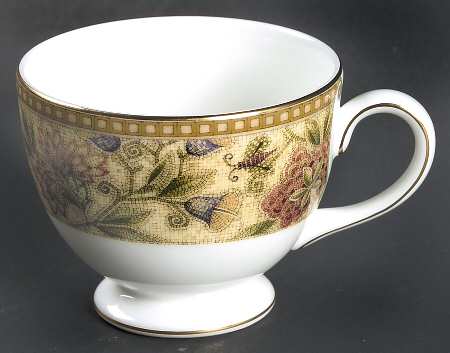 Floral Tapestry Leigh Shape Footed Cup