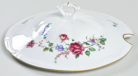 Sheraton Rose Lid for Round Vegetable