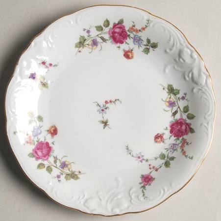 Sheraton Rose Salad Plate