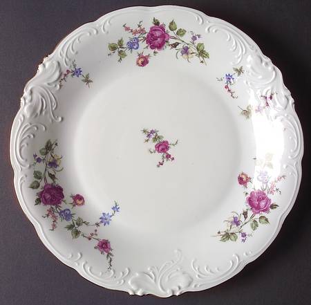 Sheraton Rose Dinner Plate