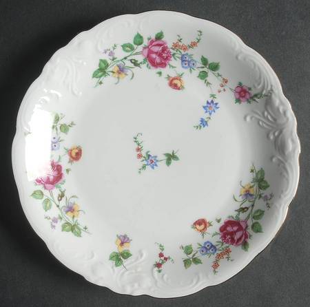 Sheraton Rose Bread & Butter Plate