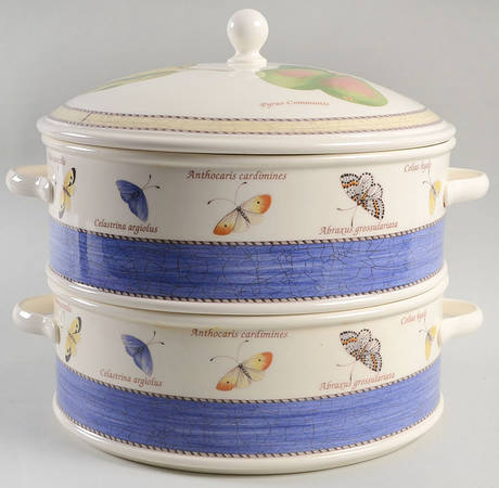 Sarah's Garden Round Stacking Covered Vegetable