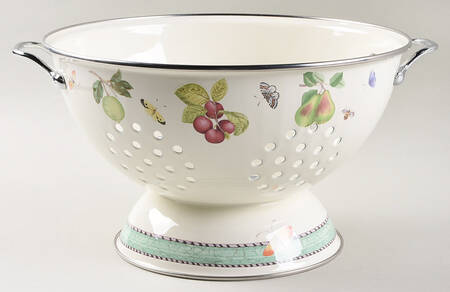 Sarah's Garden Metal Colander
