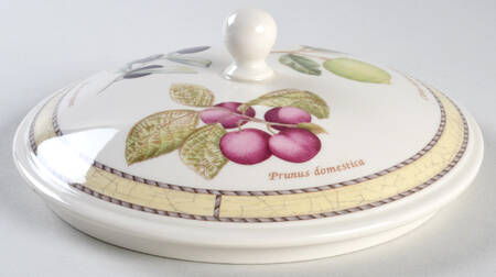 Sarah's Garden Lid for 2 Qt Round Covered Casserole
