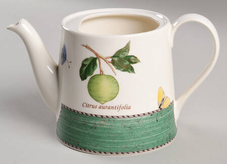 Sarah's Garden Small Teapot No Lid