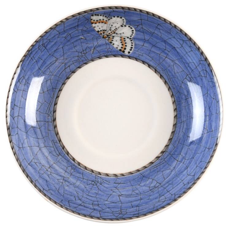 Sarah's Garden Saucer for Flat Cup