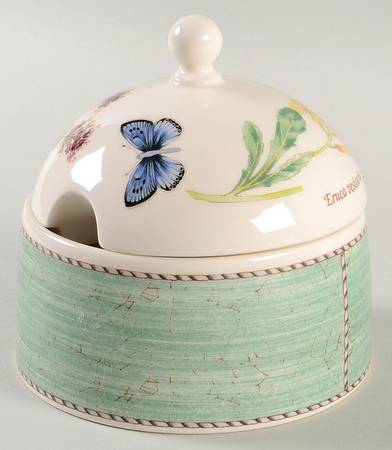 Sarah's Garden Honey Pot & Lid
