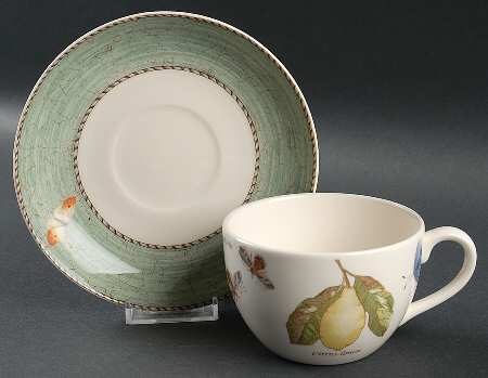Sarah's Garden Breakfast Cup & Saucer Set