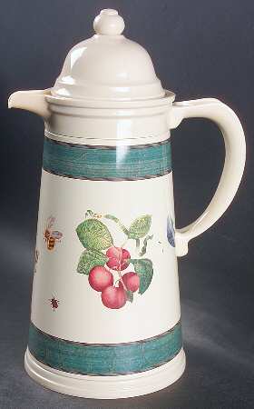 Sarah's Garden Plastic Thermos/Carafe & Lid
