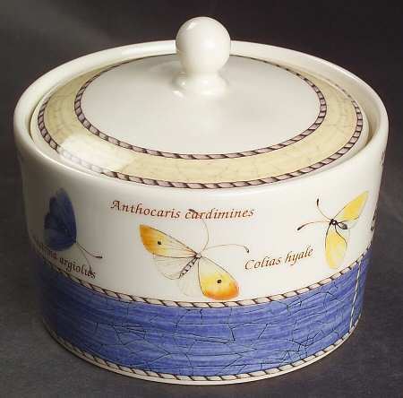 Sarah's Garden Sugar Bowl & Lid