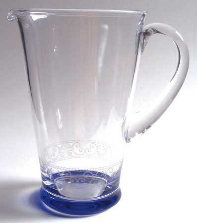 Sarah's Garden 64 Oz Glassware Jug
