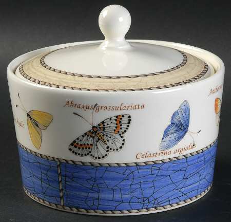 Sarah's Garden Sugar Bowl & Lid