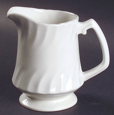 Camelot White Creamer