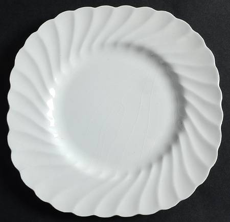 Camelot White Square Dessert Plate