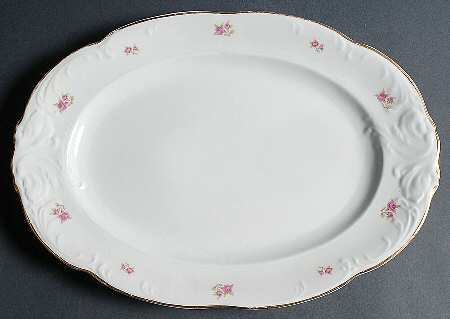 8259 15" Oval Serving Platter
