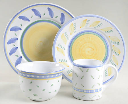 Tournesol (Italy) 4 Piece Place Setting