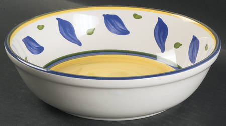 Tournesol (Italy) 8" Round Vegetable Bowl