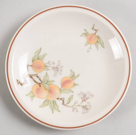 Peach Bread & Butter Plate