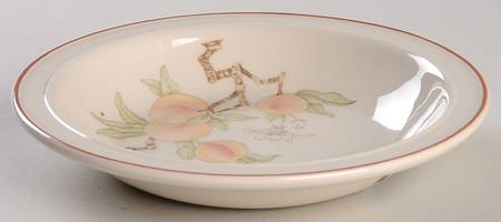 Peach Coupe Soup Bowl