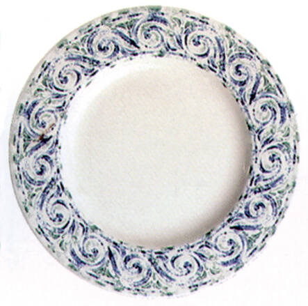Scroll Dinner Plate