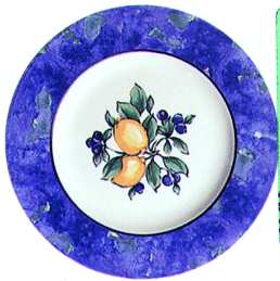 Lemon Tree (Lemons Center) Dinner Plate