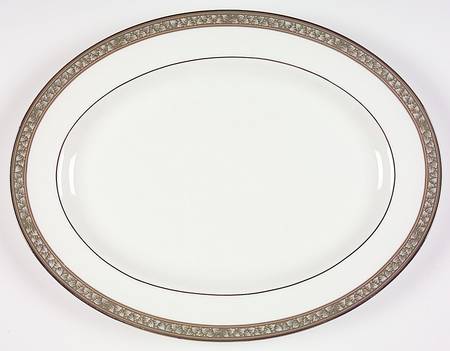 Laurel 15" Oval Serving Platter