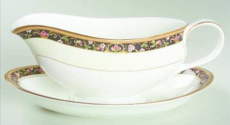 Rossmore Gravy Boat & Underplate