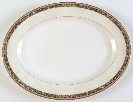 Rossmore 15" Oval Serving Platter