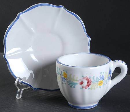 WSO9 Flat Cup & Saucer Set