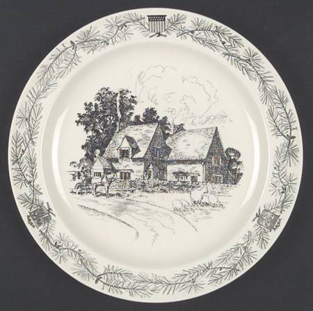 Greenfield Village Dinner Plate