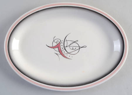 WOO21 12" Oval Serving Platter