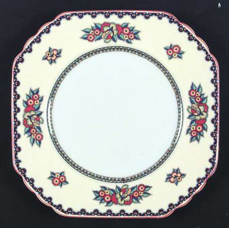 Manchu Square Dinner Plate