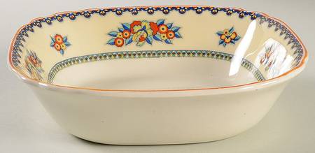 Manchu 8" Square Vegetable Bowl