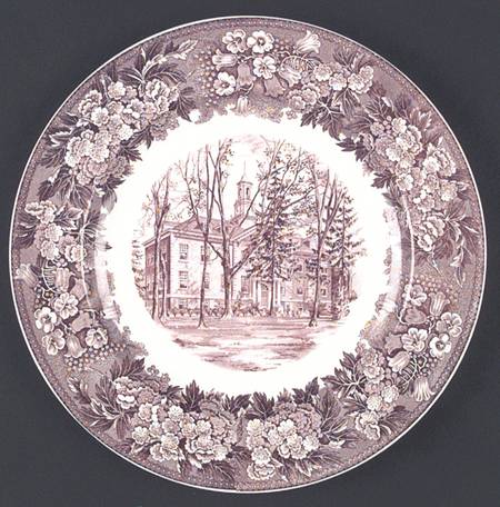 Albion College Mulberry Dinner Plate