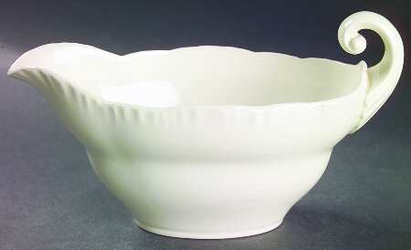 Shell Edge Gravy Boat