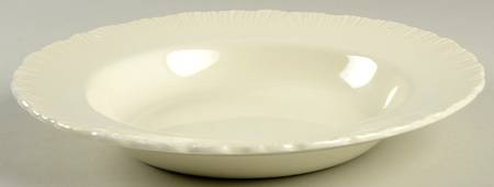 Shell Edge Rim Soup Bowl