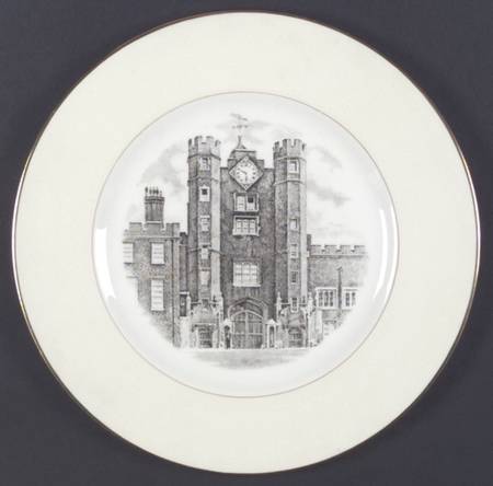 Old London Views  Dinner Plate