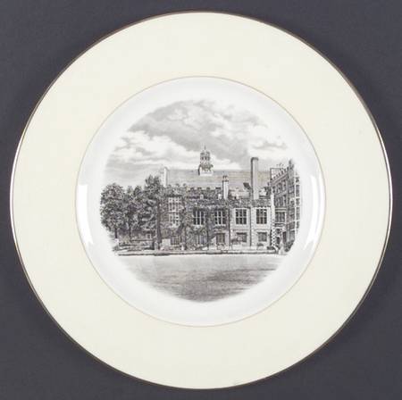 Old London Views  Dinner Plate