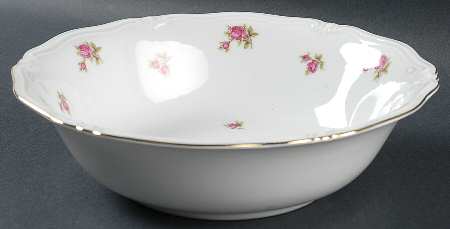 Rosette 9" Round Vegetable Bowl