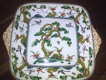 W517 Square Cake Plate