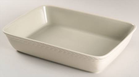 Stone Harbor Seagrass (Green) 12" Rectangular Baker