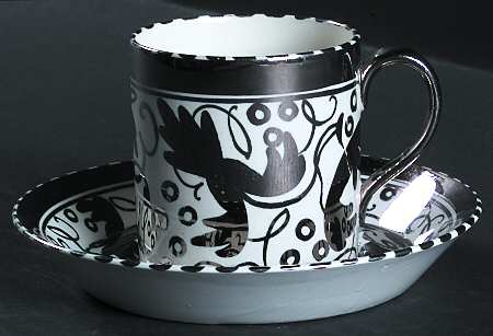 C5229 Bond Shape Demitasse Cup and Saucer Set