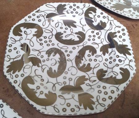 C5229 Octagonal Salad Plate