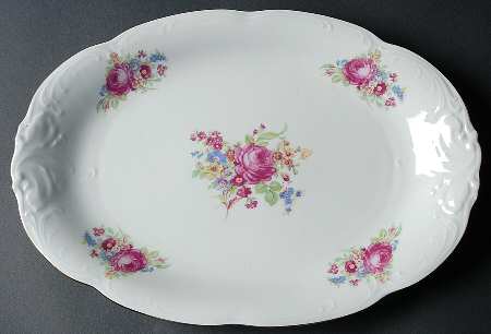 WAV11 13" Oval Serving Platter