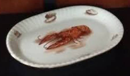 115 12" Oval Serving Platter