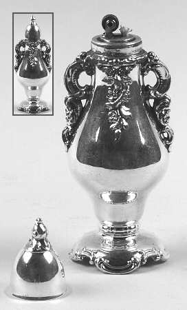 Baroque (Silverplate, Hollowware, Older) Silverplate Lighter