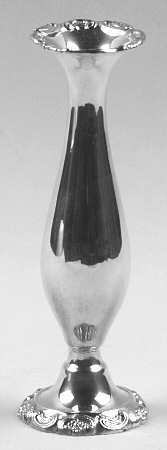 Baroque (Silverplate, Hollowware, Older) Silverplate Bud Vase